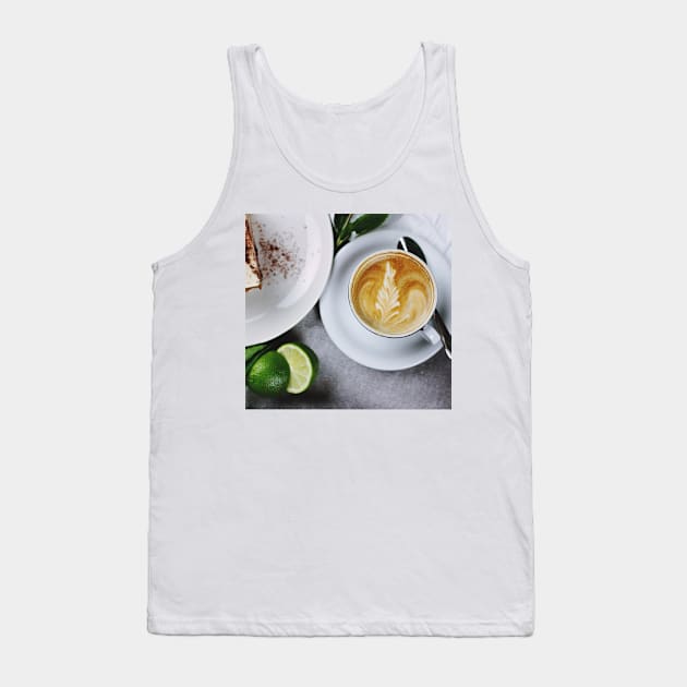 Morning Latte Tank Top by NewburyBoutique